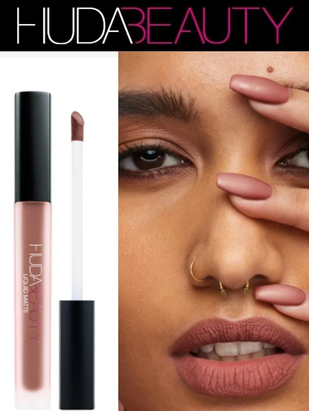HUDA BEAUTY Liquid Matte Lipstick